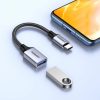 Ugreen US378 USB C - USB 3.0 OTG kábel 0.15m fekete-6941876213054 8 kép