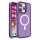 iPhone 15 Pro Max Magnetic Color Matte tok lila telefontok-9145576280201 7 kép