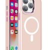 iPhone 15 Pro Magnetic Color Matte tok rózsaszín telefontok-9145576280171 1 kép