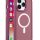 iPhone 15 Magnetic Color Matte tok burgundy telefontok-9145576280065 7 kép