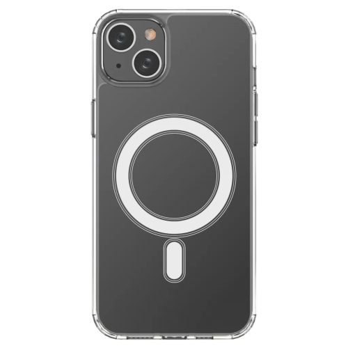 iPhone 15 Plus Magnetic Clear tok átlátszó (Magsafe kompatibilis) t-9145576280430 2 kép