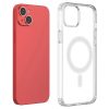 iPhone 15 Plus Magnetic Clear tok átlátszó (Magsafe kompatibilis) t-9145576280430 3 kép