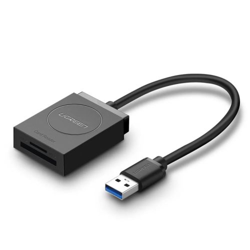 UGREEN USB 3.0 SD, microSD kártyaolvasó (fekete)-6957303894178 1 kép