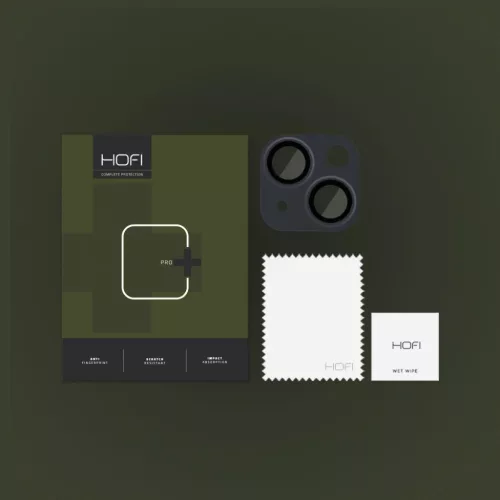 iPhone 15/15 Plus HOFI FullCam Pro+ kameravédő fekete-9319456604559 1 kép