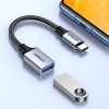 Ugreen OTG adapter kábel USB-C - USB-A 5Gb/s 0.15m fekete (US378)-6941876222285 7 kép