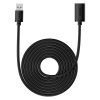 Baseus AirJoy Series USB 3.0 hosszabbító kábel 5 m fekete-6932172630393 10 kép