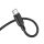 Borofone adapter BL18 audio jack 3,5 mm - Type C 1m fekete
