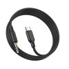 Borofone adapter BL18 audio jack 3,5 mm - Type C 1m fekete-6941991101069 3 kép