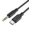 Borofone adapter BL18 audio jack 3,5 mm - Type C 1m fekete-6941991101069 5 kép