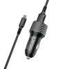 Borofone autós töltő BZ21A Brilliant 2xUSB QC 3.0 36W + USB - micro-6941991101212 3 kép