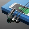 Borofone autós töltő BZ21A Brilliant 2xUSB QC 3.0 36W + USB - micro-6941991101212 6 kép