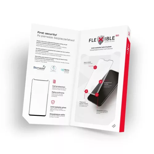 iPhone 15 Pro Max Forcell Flexible Nano Glass 5D kijelzővédő üvegf-5903396218859 5 kép