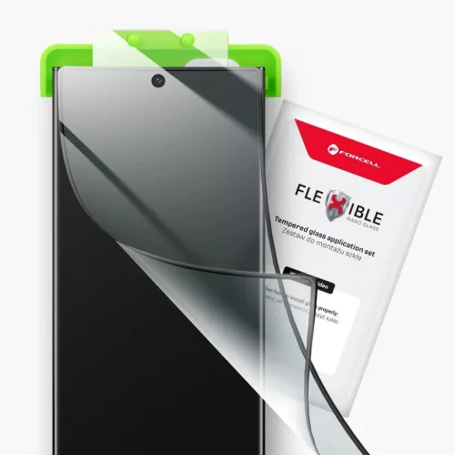 iPhone 15 Pro Max Forcell Flexible Nano Glass 5D kijelzővédő üvegf-5903396218859 6 kép