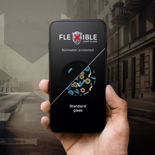 iPhone 15 Pro Max Forcell Flexible Nano Glass 5D kijelzővédő üvegf-5903396218859 9 kép