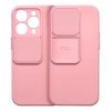 iPhone 15 SLIDE Case tok, telefontok kameralencse védővel világos r-5903396214097 4 kép