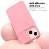 iPhone 15 SLIDE Case tok, telefontok kameralencse védővel világos r-5903396214097 7 kép