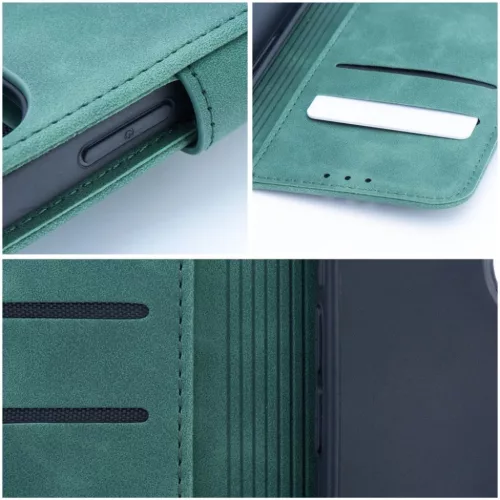 iPhone 15 Pro Forcell TENDER fliptok, telefontok zöld-5903396217135 2 kép