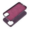 iPhone 15 Plus MagSafe-kompatibilis bőrtok, telefontok sötét ibolya-5903396222405 3 kép