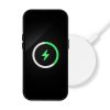 iPhone 15 Plus MagSafe-kompatibilis bőrtok, telefontok fekete-5903396228353 8 kép