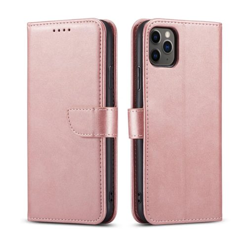 iPhone 15 Pro Max mágneses PU bőr fliptok kártyatartóval pánt né- 1 kép