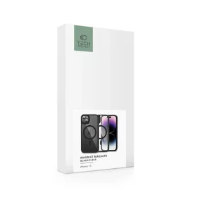 iPhone 15 Tech-Protect Magmat Magsafe telefontok fekete/átlátszó-9490713936467 1 kép