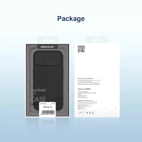 iPhone 15 Plus Nillkin CamShield Pro tok kék-6902048266117 1 kép