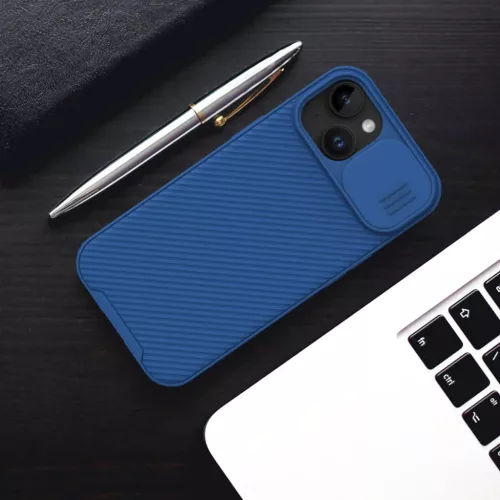 iPhone 15 Plus Nillkin CamShield Pro tok kék-6902048266117 7 kép