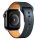 Apple Watch 1/2/3/4/5/6/7/8/9/SE (38/40/41mm) TRPH bőr óraszíj söt- 1 kép