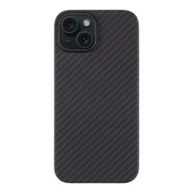   iPhone 15 Fekete Tactical MagForce Aramid tok, MagSafe kompatibilis