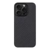 iPhone 15 Pro Fekete Tactical MagForce Aramid tok MagSafe kompatibilis
