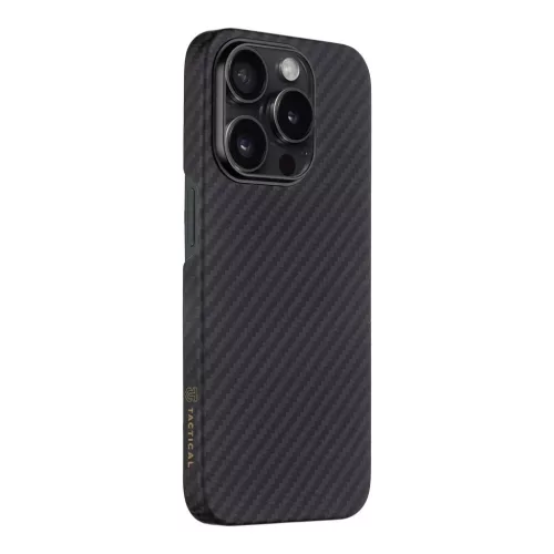 iPhone 15 Pro Fekete Tactical MagForce Aramid tok MagSafe kompatibilis-8596311221262 3 kép