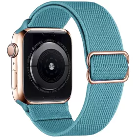 Apple Watch  (42/44/45mm) TRPH szövet óraszíj kék- 1 kép