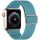 Apple Watch 1/2/3/4/5/6/7/8/9/SE (42/44/45mm) TRPH szövet óraszíj kék