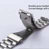 Apple Watch 4/5/6/7/8/9/SE (38/40/41mm) TRPH fém óraszíj arany- 3 kép