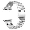 Apple Watch 4/5/6/7/8/9/SE (38/40/41mm) TRPH fém óraszíj ezüst sz�- 1 kép