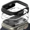 Apple Watch Ultra 1/2/3 49 mm Ringke Slim tok 2x átlátszó/fekete-8809881268873 7 kép