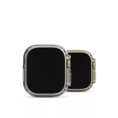 Apple Watch Ultra 1/2/3 49 mm Ringke Slim tok 2x átlátszó/fekete-8809881268873 1 kép