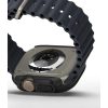 Apple Watch Ultra 1/2 49 mm Ringke Slim tok 2x átlátszó/titánium s-8809881269023 6 kép
