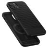 iPhone 15 Caseology Parallax Mag Magsafe kompatibilis tok matt fekete-810083833804 8 kép