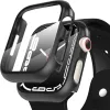 Apple Watch 4/5/6/SE 1/2/3 (44mm) Tech-Protect Defense360 tok és üvegfólia fekete