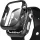 Apple Watch 4/5/6/SE 1/2/3 (44mm) Tech-Protect Defense360 tok és üvegfólia fekete
