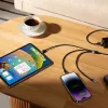 Baseus StarSpeed 3 az 1-ben USB - micro USB / Lightning / USB C kábel-6932172622268 6 kép