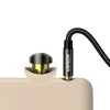Ugreen audio kábel AUX 90 fokban döntött minijack 3,5 mm 2m kék (A-6957303861811 4 kép