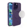 iPhone 14 Pro MagSafe Woven tok lila-9145576281215 6 kép