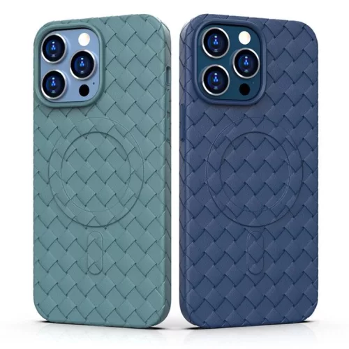 iPhone 14 Pro MagSafe Woven tok lila-9145576281215 3 kép