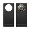 Realme 11 Pro/11 Pro Plus Carbon szénszál mintájú TPU tok fekete-9145576281611 5 kép