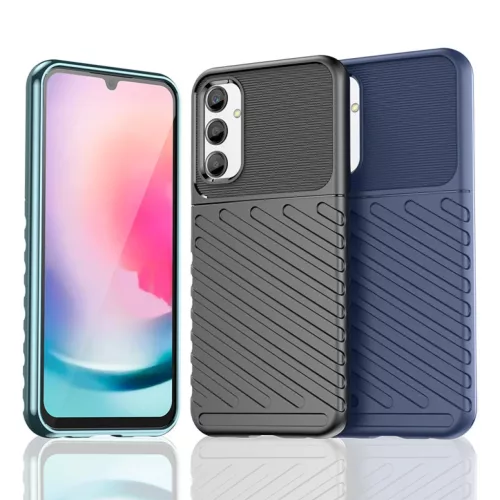 Samsung Galaxy M34 Thunder fokozott védelmet biztosító flexibilis T-9145576281628 5 kép