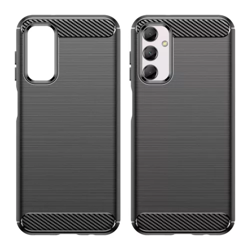 Samsung Galaxy M34 Carbon szénszál mintájú TPU tok fekete-9145576281574 4 kép