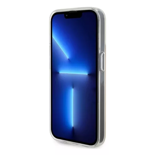 iPhone 15 Pro Guess IML Disco Mirror Classic Logo tok lila-3666339172473 1 kép