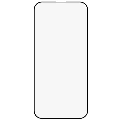 iPhone 14 Pro Max/14 Plus 5D Full Glue kijelzővédő üvegfólia fekete